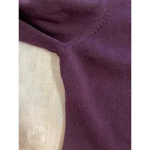 Calvin Klein Women's Puff-Sleeve Sweater Dress. Size XL. Eggplant thumbnail 12