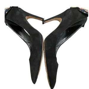 Christian Dior Bee Accent Suede Slingback Pumps size 36.5 thumbnail 7