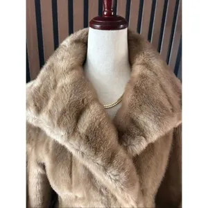 Sears fashion Faux Fur Coat Sz 8 M Vintage 70s Light Brown Tan Plush Winter Jack thumbnail 2