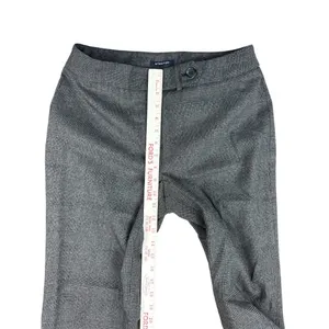 Jones‎ New York Signature Petite 10P Houndstooth Pants Wool Blend Bootcut Career thumbnail 3