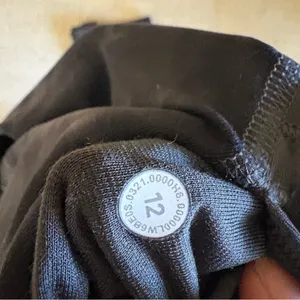 LULULEMON Align Crop 21” Diamond Dye‎ Pitch Grey Graphite Grey Size 12 thumbnail 5