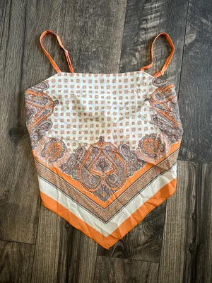 SheIn Bandana Tie Top thumbnail 1