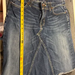 BKE Dark Blue Denim Women's Skirt thumbnail 7