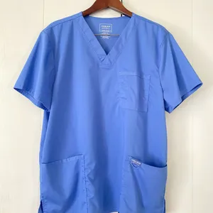 Blue Cherokee Workwear Revolution Scrub Top thumbnail 1