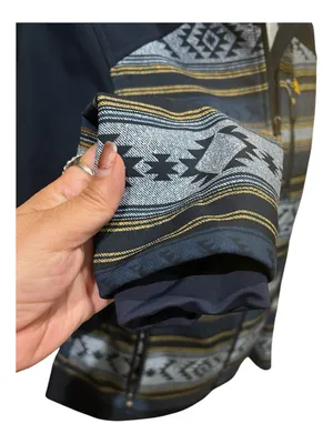 ✨Cinch women's bonded jacket featuring a southwestern Aztec geometric print S thumbnail 4