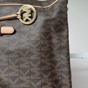 Michael‎ Kors size M brown beige tote bag thumbnail 9