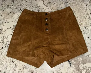 Abercrombie Suede Shorts thumbnail 1