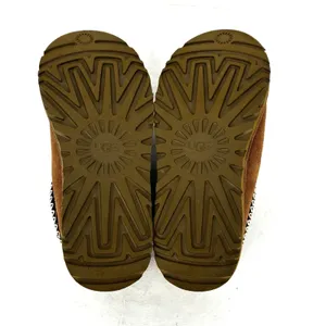 UGG Tasman Slippers Chestnut Brown Suede Shearling Mule Women's Size 6 Shoes thumbnail 7