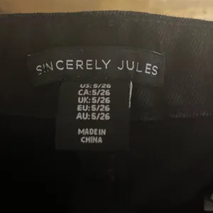 Sincerely Jules‎ Black High Slit Maxi Skirt Size 5/26 thumbnail 9
