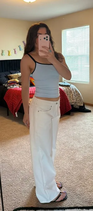Wild Fable Low-Rise Baggy Wide-Leg Jeans thumbnail 1
