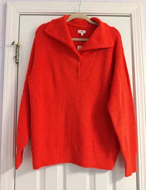 NWT Aerie Waffle Cozy Up Button Up Size: XS thumbnail 1