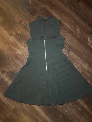 Miss Selfridge Sleeveless Black Dress Size US 4 thumbnail 2