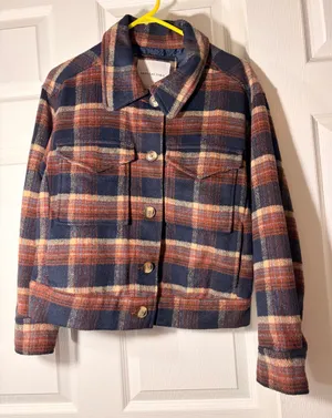 American Eagle Plaid jacket thumbnail 1