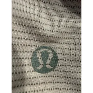 Lululemon Pink Striped Ruffle Neck Racerback Tank Top Size 4 Mandala‎ Print thumbnail 6