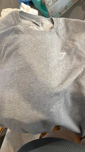 Grey Pullover Gymshark Crewneck thumbnail 1