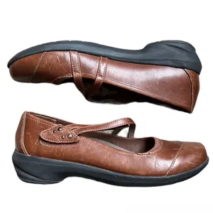 ABEO Smartsystem 3595 Brown Leather Mary Jane Shoes Size 8.5 thumbnail 3