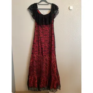 NIB Spirit La Catrina Day of the Dead Trumpet Dress Costume S/M thumbnail 2