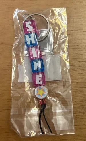 Free with bundle or purchase new Kids 🧒🏻 Shine Block Charm Keychain thumbnail 1