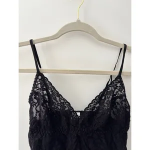 Hanky Panky Signature Lace V-Neck Cami Black Size Medium Stretch Vintage Y2K 90s thumbnail 7