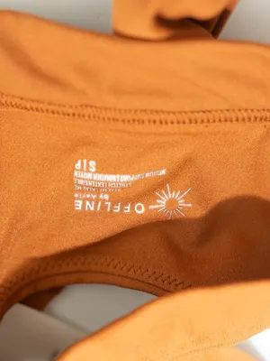 Offline by Aerie. Real Me‎ Ruched Sports Bra. thumbnail 4