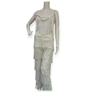 Miss Circle Fringe Set Tan Size XS thumbnail 6
