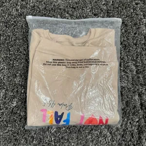 God Is Within Her She Will Not Fail Sweatshirt in Beige​​​​ Size XL thumbnail 6