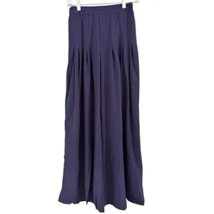 NWT Halara Navy Blue Breezeful High Waisted Side Pocket Shirred Wide Leg Pant XS thumbnail 2
