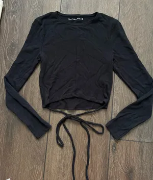 Abercrombie Long Sleeve Top Black thumbnail 1