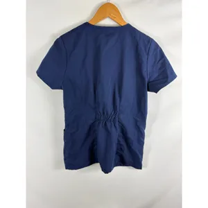 Greys Anatomy Navy Blue Short Sleeve Scrub Top Size Small thumbnail 3