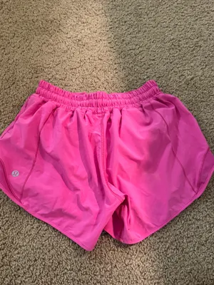 Lululemon Sonic Pink Shorts Hotty Hot thumbnail 3