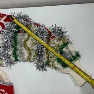 Vtg Sideffects Crafty Ugly Christmas Sweater Contest Tacky Heavy Knit Women LG thumbnail 6