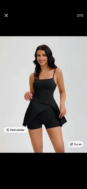 Athletic dress Black Size M thumbnail 3