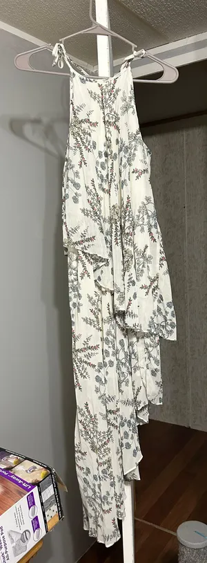 Cato White Floral Dress thumbnail 1