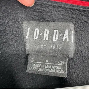 AIR JORDAN Brooklyn Fleece Crew‎ Sweatshirt Black Small thumbnail 4