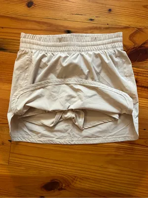 DSG Light Tan Athletic Tennis Skirt with Shorts Size XS thumbnail 6