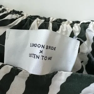 London Bridge X Listen To Me zebra print puff sleeve maxi dress square neck S thumbnail 3