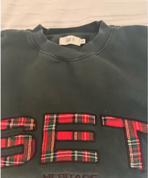 Set Active Heritage Green Crewneck thumbnail 3