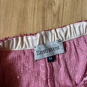 Sparkling Pink Sequin Athletic Shorts Size M thumbnail 2