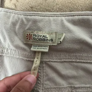 Royal Robbins Womens Gorpcore Granola Ruched Hiking Pants Tan Size L‎ ROYCL-S73 thumbnail 4
