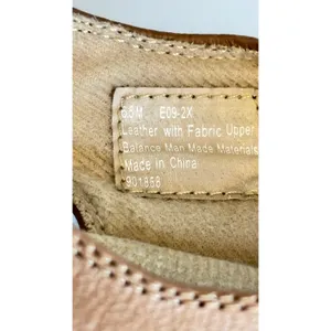Dr Scholl’s Advanced Comfort Tan leather memory foam fisherman sandals sz 6.5 thumbnail 5