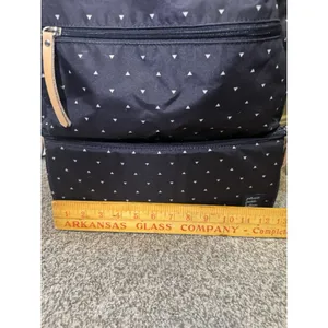 Petunia Pickle Bottom Axis Geometric Print‎ Diaper Backpack Black thumbnail 3