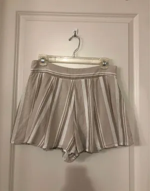Two Piece Matching Skort & Top Set Gray Size L thumbnail 2