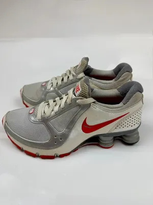 Nike Shox Turbo 10 Women's 7.5 Silver Red‎ Y2K Running Shoes thumbnail 3