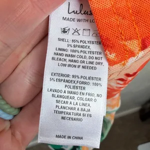 NEW Lulus Date Night Beauty Orange Floral Print Mesh Ruched Midi Dress Small thumbnail 11