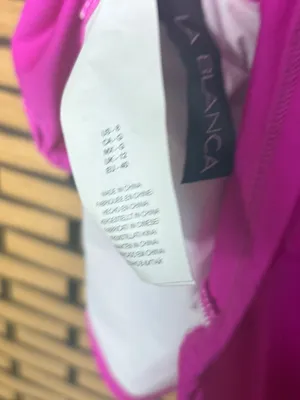 La Blanca Fuschia swim top size 8 thumbnail 8
