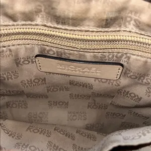Michael Kors Dark Brown Shoulder Bag with Gold Details thumbnail 9