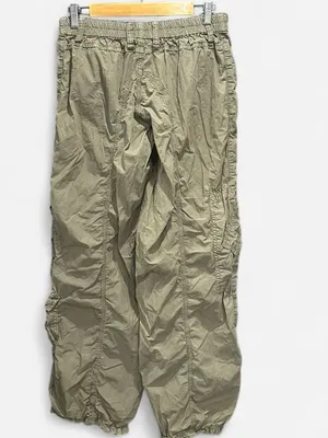 BDG Y2K Low Rise Baggy Cargo Pants Olive Khaki Size M thumbnail 5