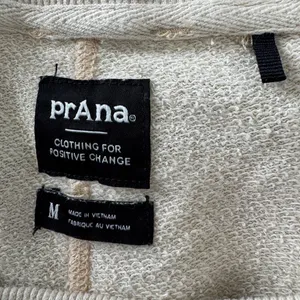 PrAna Medium Cozy Up Suncation Top Striped Long Sleeves Stretch Boat Neck Pocket thumbnail 7