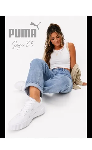 Puma White Sneakers Platform thumbnail 3