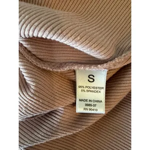 Nicole Miller New York Pajama Set Womens Small Pink Ribbed Knit 2pc Loungewear thumbnail 12